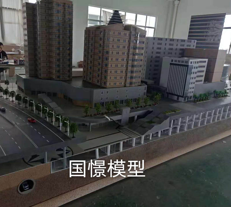 泸县建筑模型