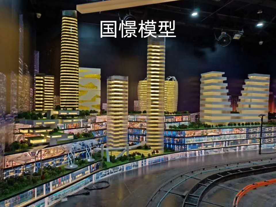 泸县建筑模型