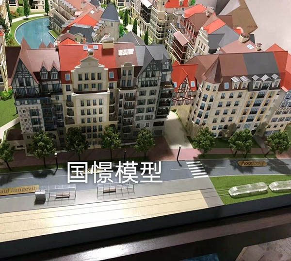 泸县建筑模型