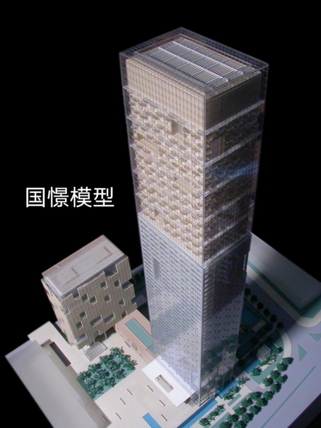 泸县建筑模型