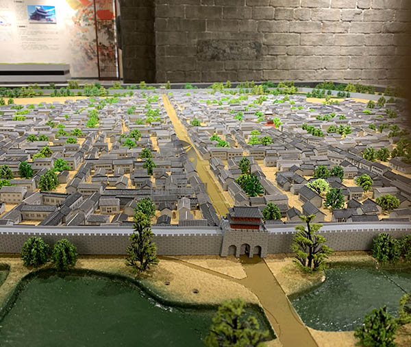 泸县建筑模型